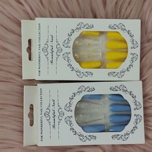 BOGO!! Brand New BEAUTIFUL NAIL False Nails-2CT.